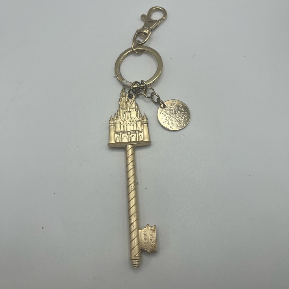 Disney World, key, keychain with Tinker Bell charm